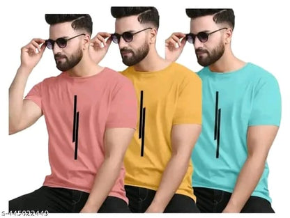 Mens Printed T-shirt Pack of 3