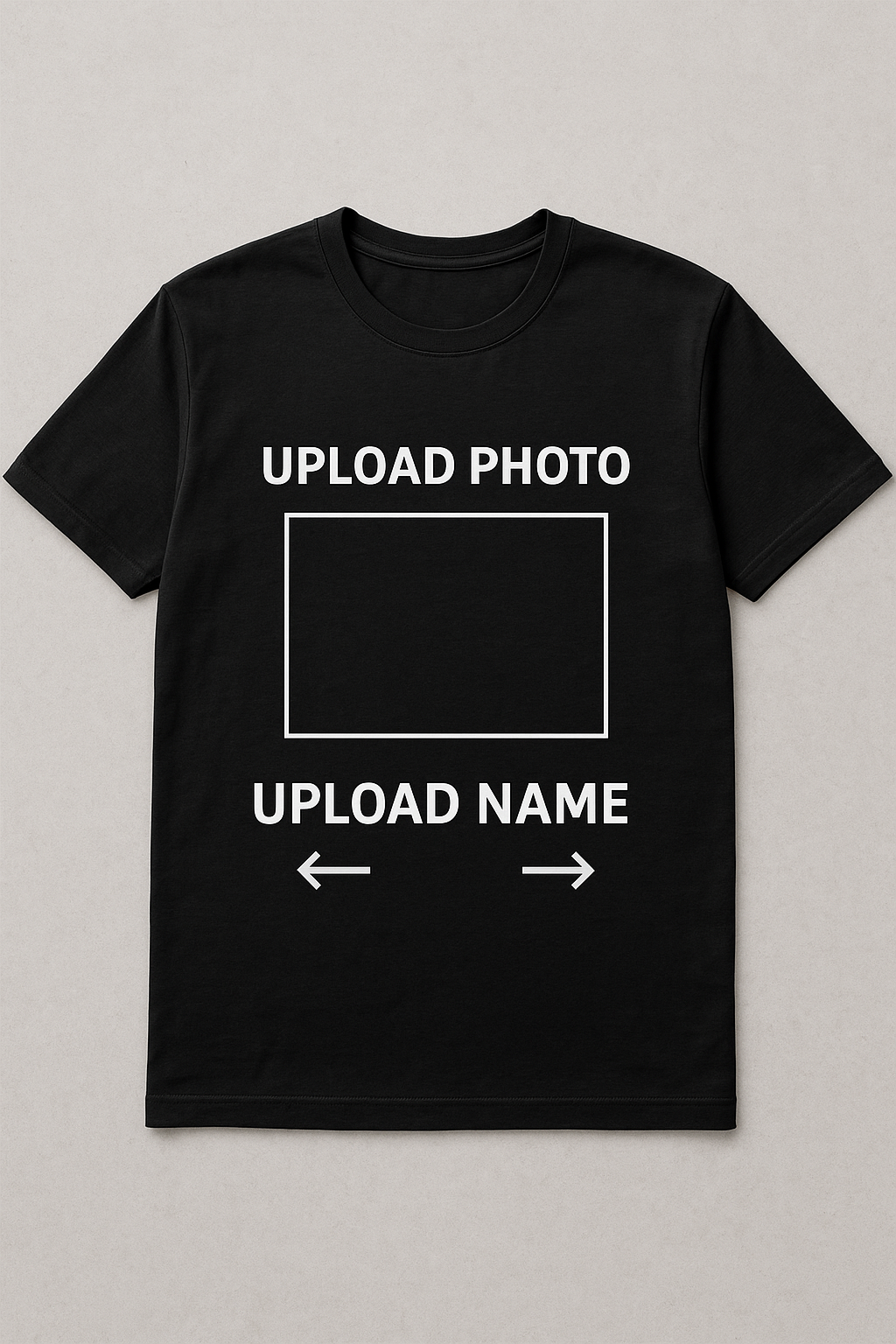 Custom Name And Photo T-shirt